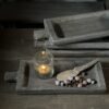 Houten Sobere Schaal Met Handvat - Afbeelding 2