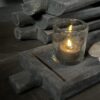 Houten Sobere Schaal Met Handvat - Afbeelding 4