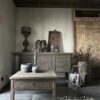 Salontafel Vierkant 80 x 80 Met Lade Driftwood - Afbeelding 4