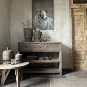 Sidetable KOTA 3-Lades 120 cm Driftwood Collectie