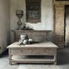 Salontafel 4-Lades En Onderblad 120 x 70 Driftwood - Afbeelding 2