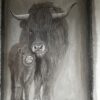 Handgeschilderd Kalkdoek San7 - Afbeelding 4
