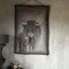 Handgeschilderd Kalkdoek San7
