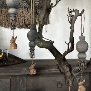Houten Hangornament Met Haasje
