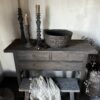 Sidetable Indian 3-Lades Driftwood - Afbeelding 10