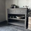 Sidetable KOTA 2-Lades 100 cm Driftwood - Afbeelding 2