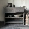 Sidetable KOTA 2-Lades 100 cm Driftwood - Afbeelding 4