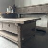 Salontafel JENONG Met 2-Lades en Onderblad Driftwood 120x70 - Afbeelding 4