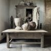 Salontafel JENONG 2-Lades Driftwood 120x70