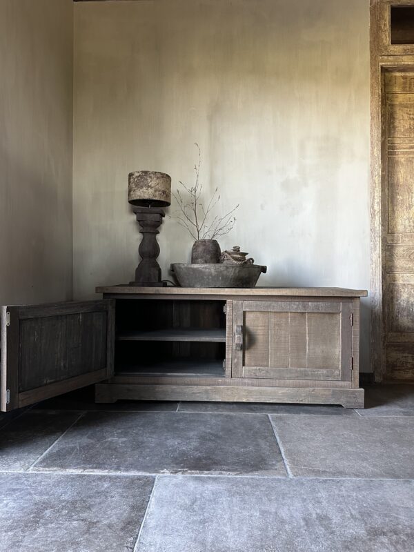 Tv Meubel 2-Deurs 140 cm Driftwood - Afbeelding 11