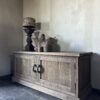 Tv Meubel 2-Deurs 140 cm Driftwood - Afbeelding 9