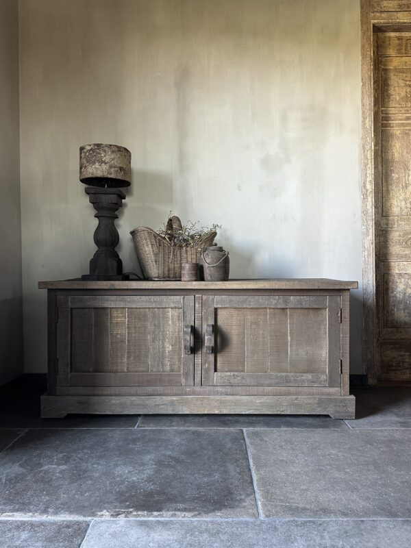 Tv Meubel 2-Deurs 140 cm Driftwood - Afbeelding 10