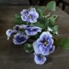 Bosje Van 3 Viooltjes 35 cm - Afbeelding 6