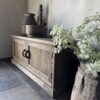 Tv Meubel 2-Deurs 140 cm Driftwood - Afbeelding 2