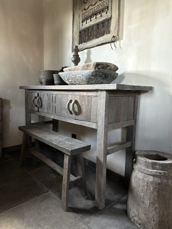 Sidetable 4-Deurtjes Driftwood Collectie - Afbeelding 7