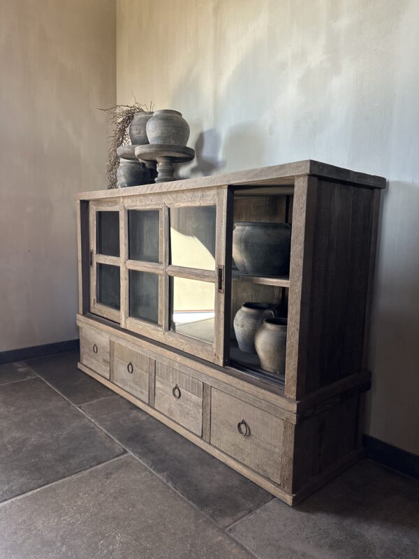 Vitrine Dressoir Driftwood (BINNENKORT WEER OP VOORRAAD)