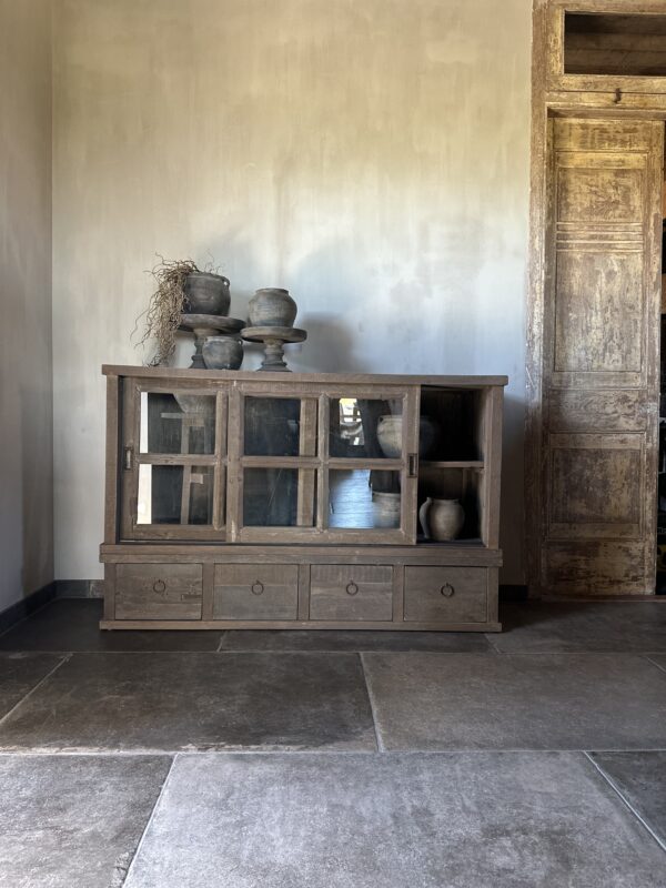 Vitrine Dressoir Driftwood (BINNENKORT WEER OP VOORRAAD) - Afbeelding 2