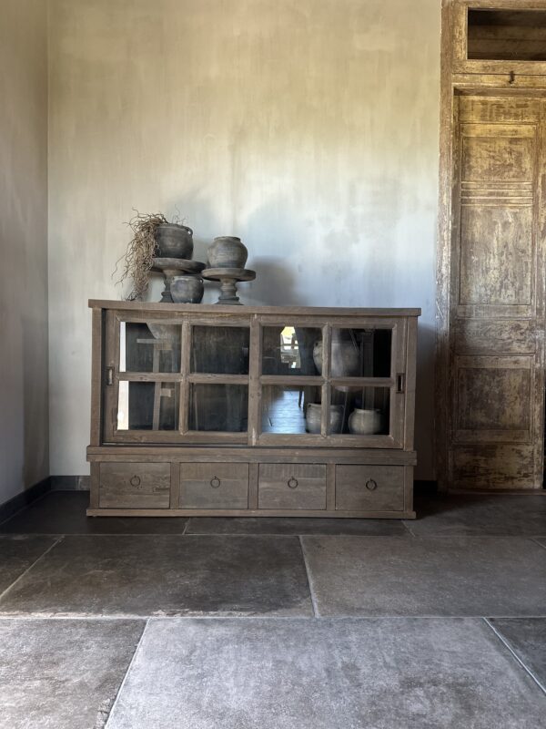 Vitrine Dressoir Driftwood (BINNENKORT WEER OP VOORRAAD) - Afbeelding 7