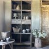 Hoge Vakkenkast 2-Lades Driftwood