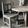 Oud Houten Kinderstoeltje - Afbeelding 4