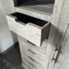 Halfhoge Opbergkast BRAM 90 X 150 Driftwood - Afbeelding 5