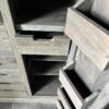 Halfhoge Opbergkast BRAM 90 X 150 Driftwood - Afbeelding 4