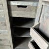 Halfhoge Opbergkast BRAM 90 X 150 Driftwood - Afbeelding 3