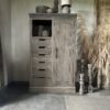 Halfhoge Opbergkast BRAM 90 X 150 Driftwood