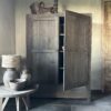 Kast 2-Deurs /2-Lades Driftwood - Afbeelding 10