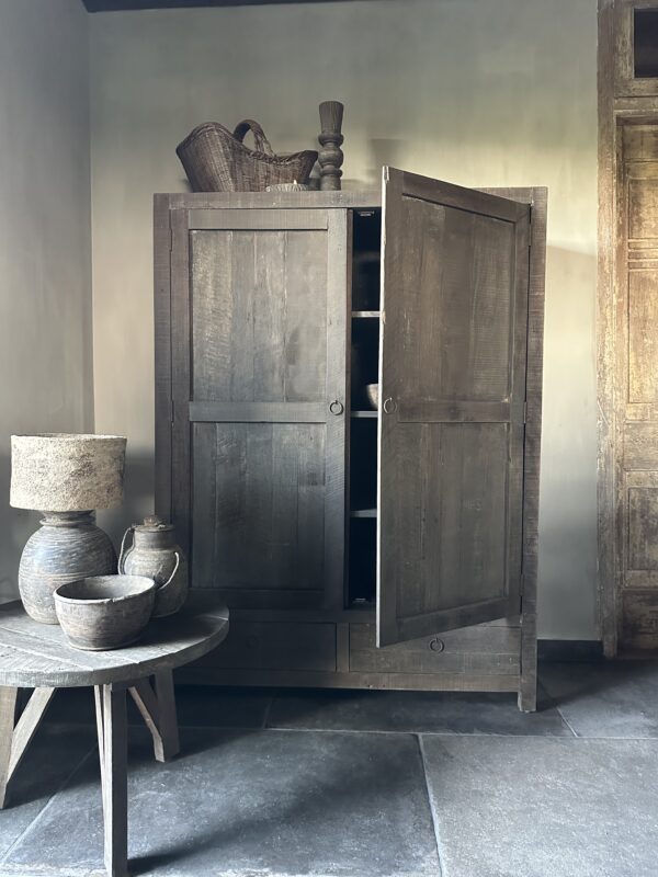 Kast 2-Deurs /2-Lades Driftwood - Afbeelding 10