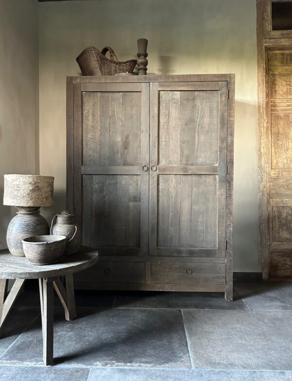 Kast 2-Deurs /2-Lades Driftwood (120x160)