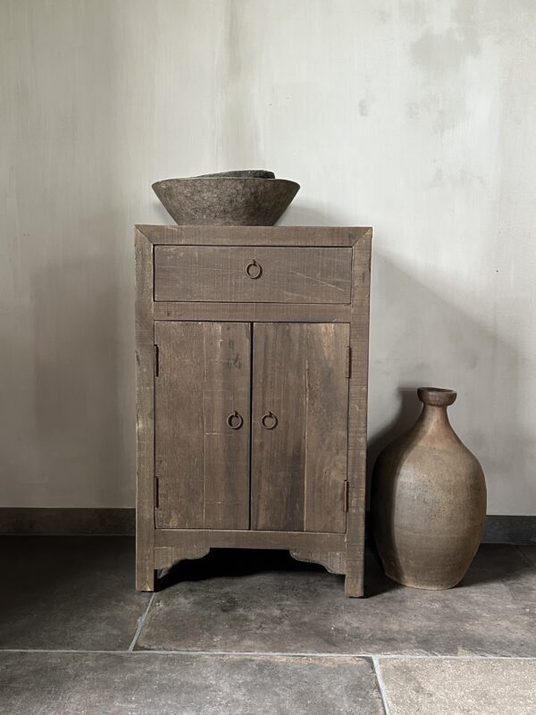 Wandkastje Driftwood 2-Deurs/Lade