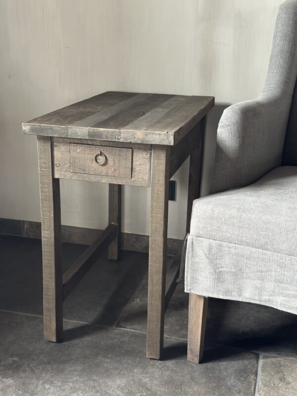 Hoge Bijzettafel Met Lade Driftwood (A) - Afbeelding 7