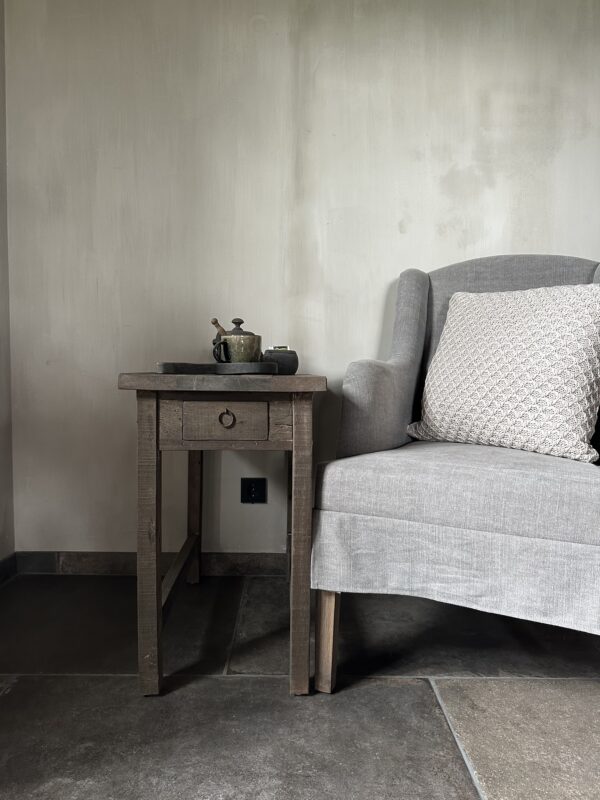 Hoge Bijzettafel Met Lade Driftwood (B) - Afbeelding 2