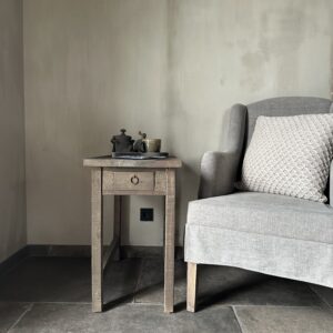 Hoge Bijzettafel Met Lade Driftwood (B)