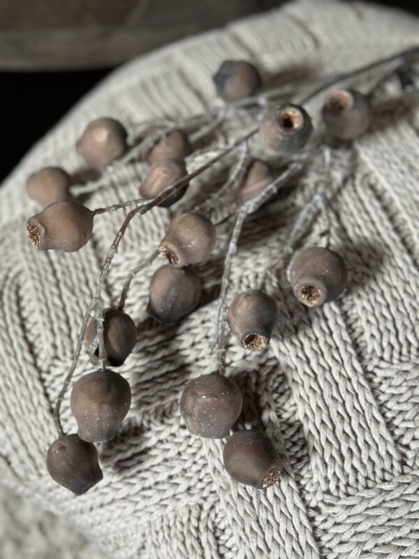 Kunsttak Mespulus Brown 70 cm - Afbeelding 2