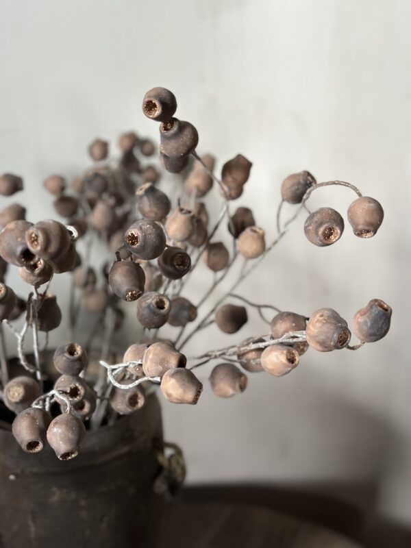 Kunsttak Mespulus Brown 70 cm - Afbeelding 5