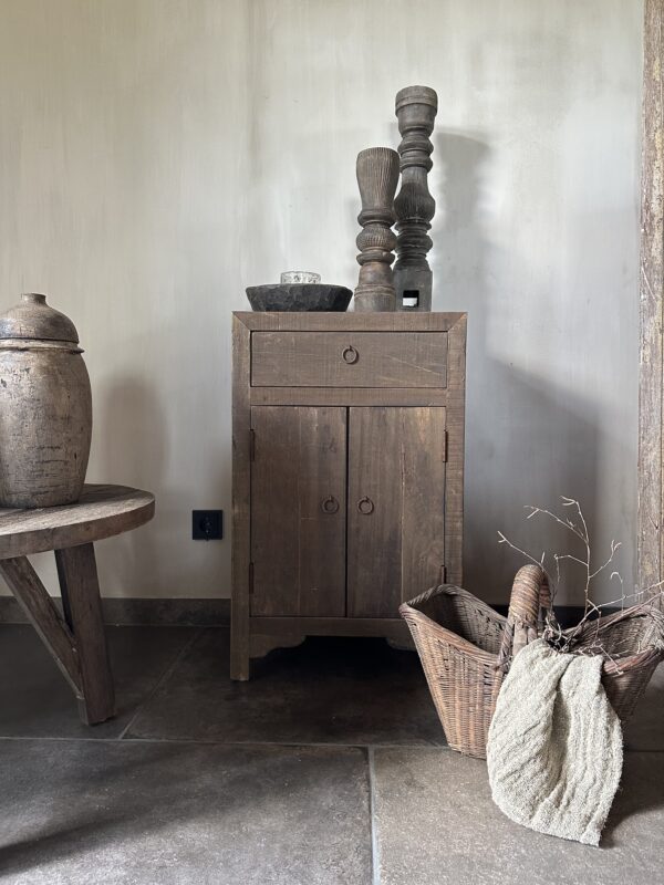Wandkastje Driftwood 2-Deurs/Lade (A1)