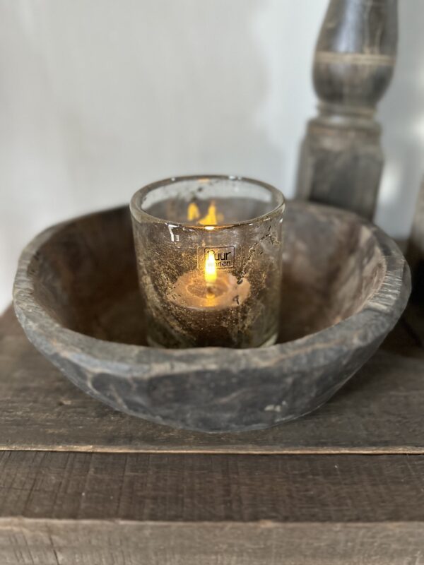 Oude Houten Schaal - Afbeelding 3