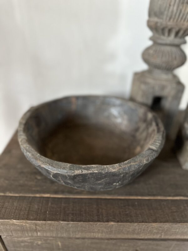 Oude Houten Schaal - Afbeelding 6