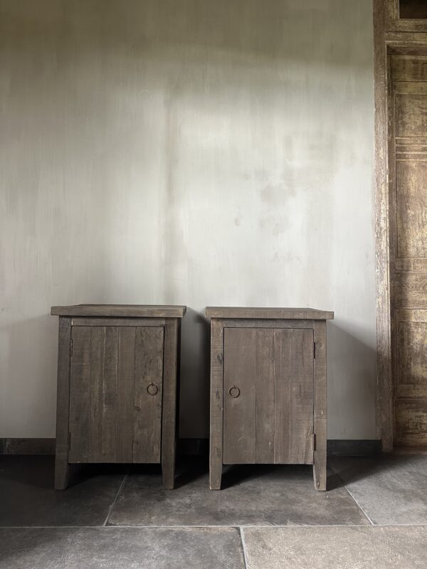 Nachtkastjes Set Van 2 Driftwood - Afbeelding 5