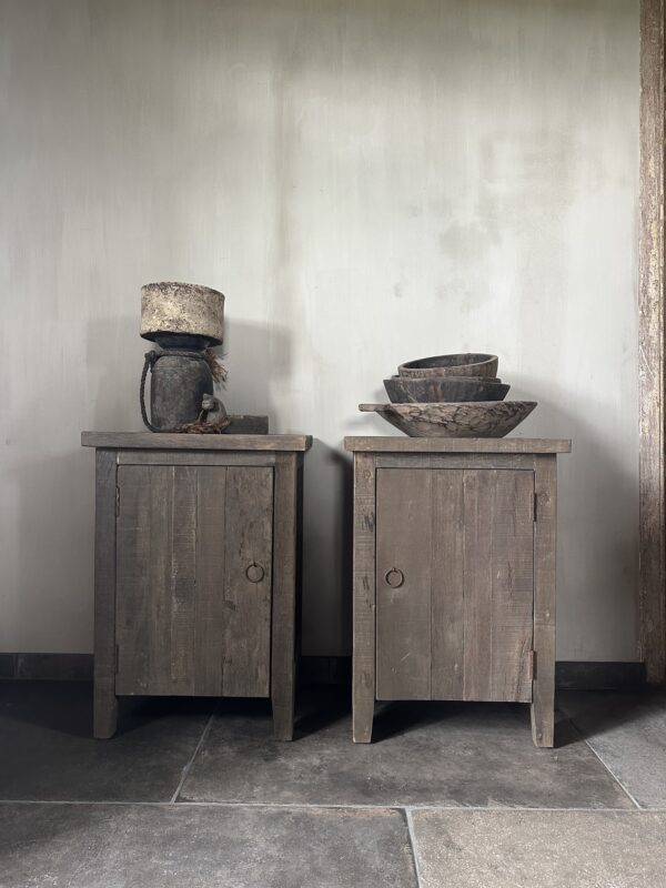 Nachtkastjes Set Van 2 Driftwood - Afbeelding 2