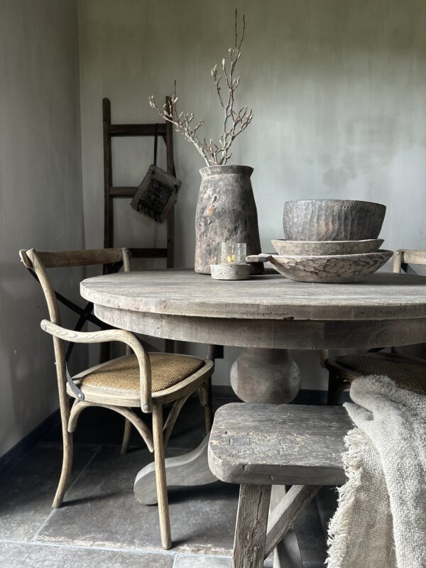 Ronde Driftwood Tafel 120 cm - Afbeelding 4