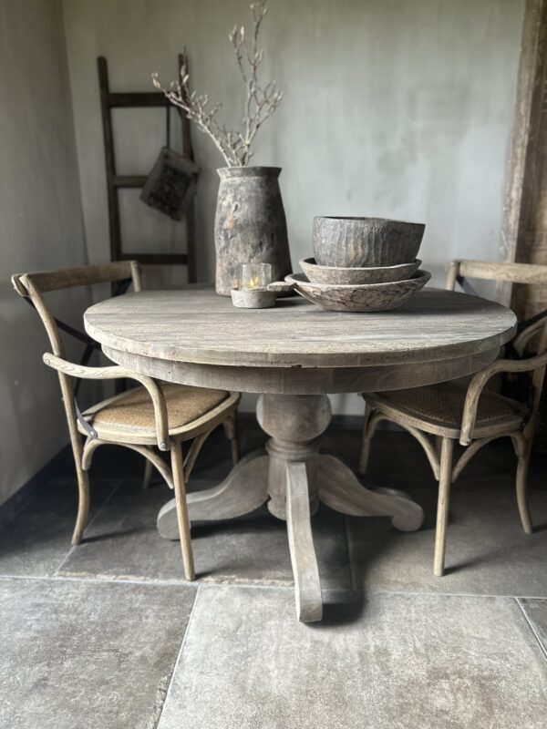Ronde Driftwood Tafel 120 cm - Afbeelding 5