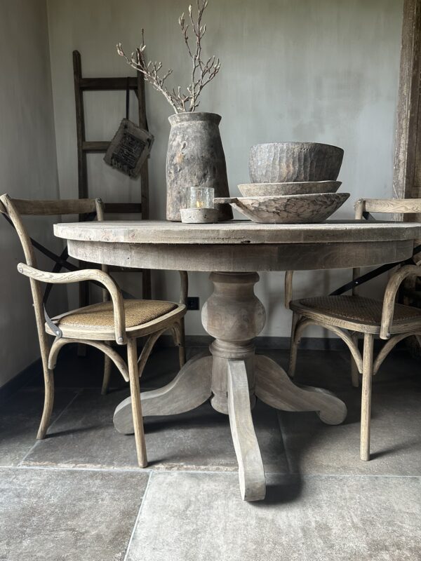 Ronde Driftwood Tafel 120 cm - Afbeelding 6