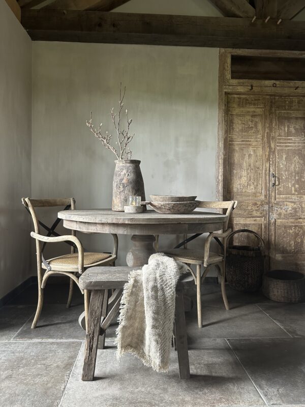 Ronde Driftwood Tafel 130 cm (Op Voorraad) - Afbeelding 3