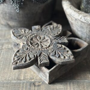 Old Wooden Spice Box (A)
