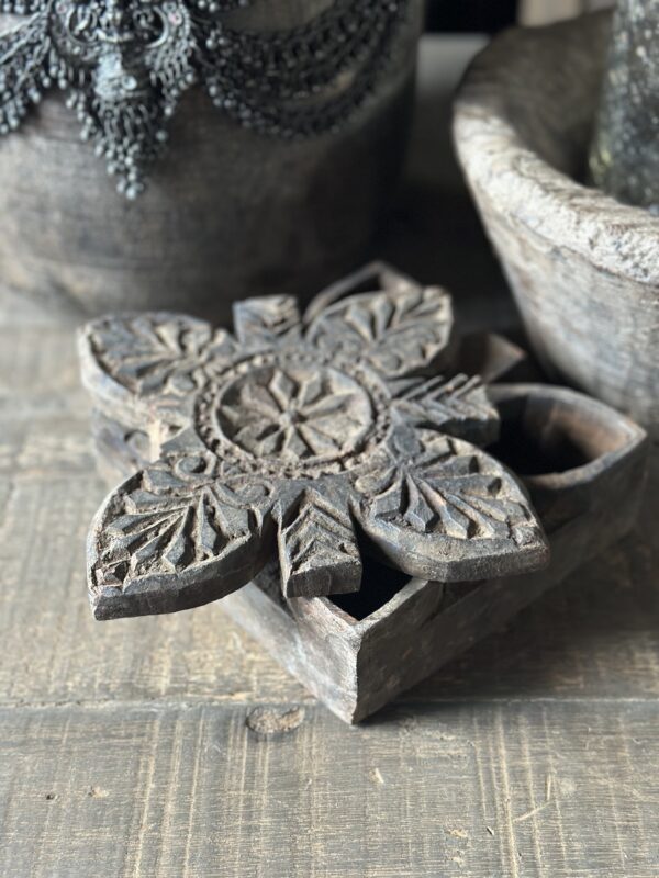 Old Wooden Spice Box (A)