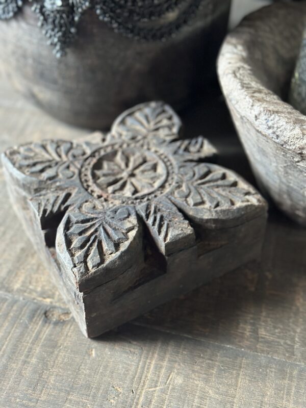 Old Wooden Spice Box (A) - Afbeelding 3