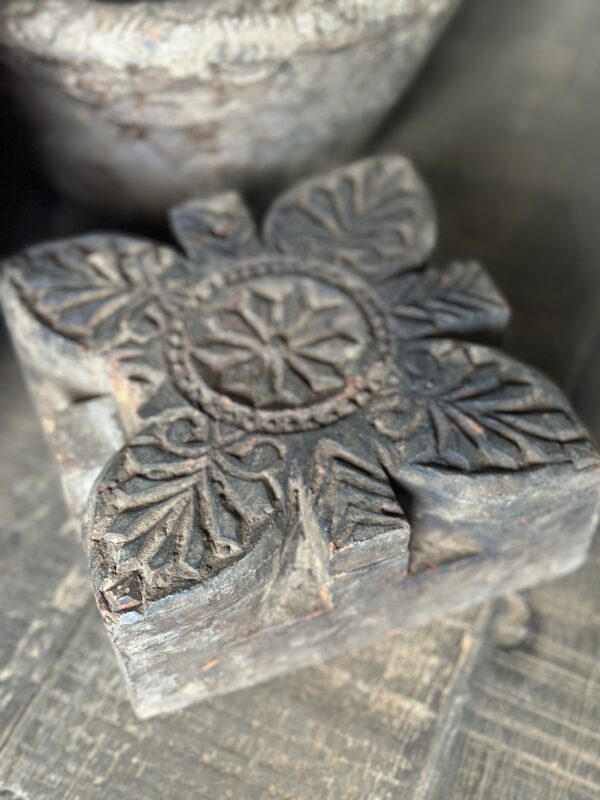 Old Wooden Spice Box (A) - Afbeelding 4